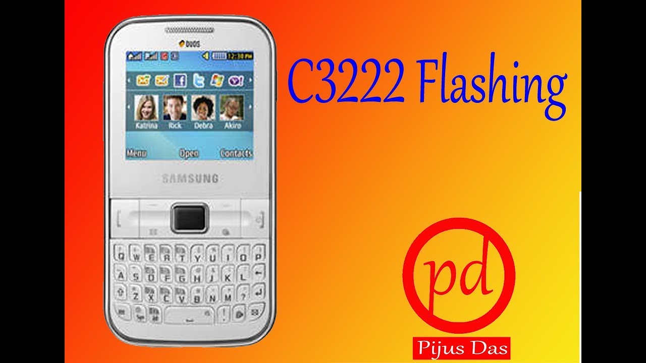 Samsung c3222 flash file